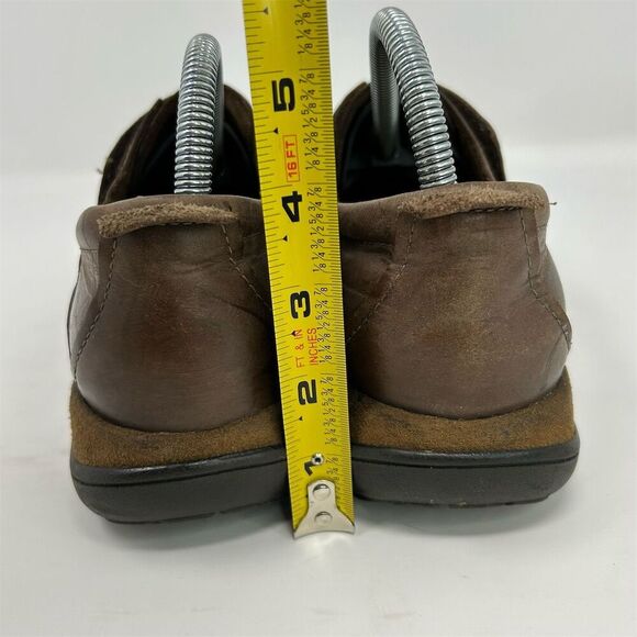 Romika Women's Chocolate Brown Leather Slip-On Casual Loafers Size 40 (US 9-9.5) - Picture 9 of 12